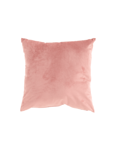 Hartman ® JOLIE Cojín decorativo terciopelo color rosado (45 x 45 x 16 cm)