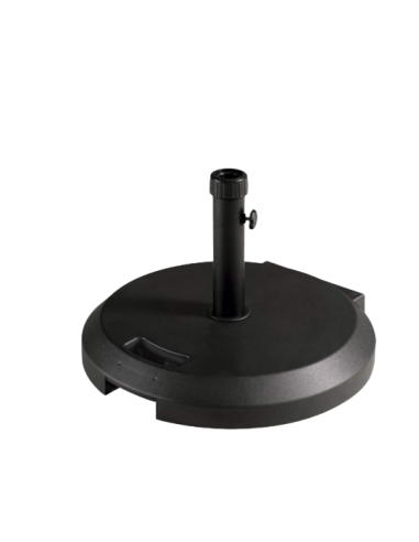 Base de sombrilla color negro 40 kg. con ruedas Essentials®