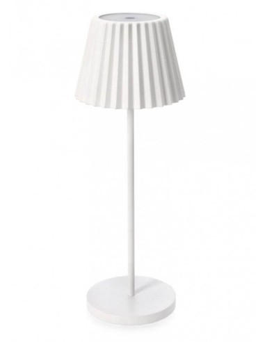 Lámpara de exterior recargable LED COQUETTE color blanco Italian Outdoor®