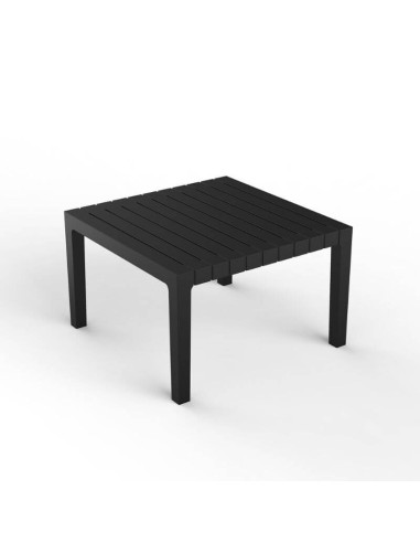 Mesa de jardín auxiliar SPRITZ 45x45 cm. Color negro Vondom®