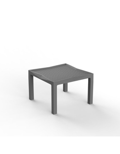 Mesa de jardín auxiliar VOXEL 42x42 cm. Color gris Vondom®