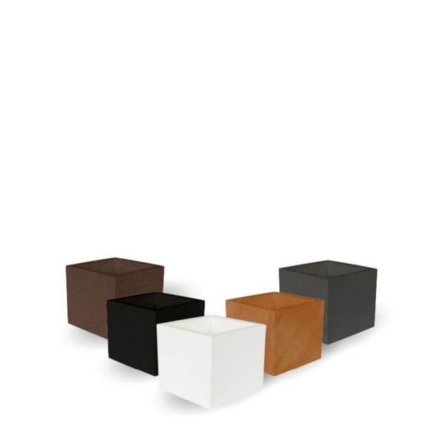 Macetero NARCISO 35 cm color blanco Essentials®