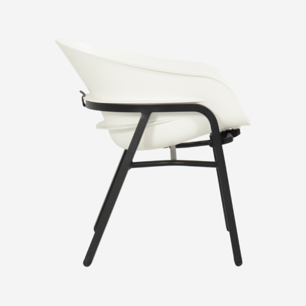 Silla de jardín ajustable TUBB- color blanco - Hartman ® 2