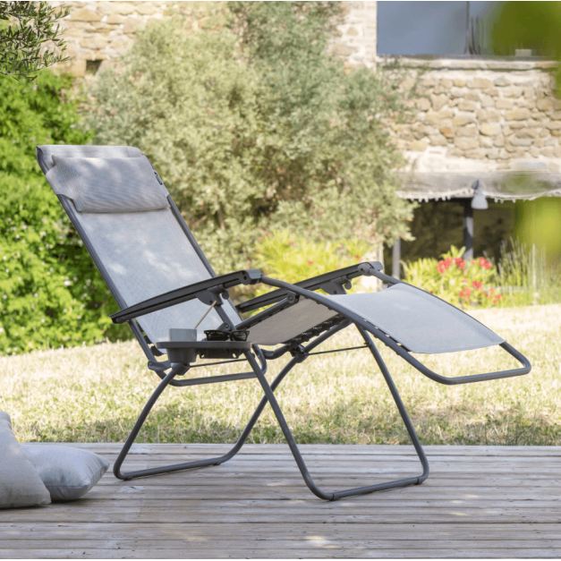 Sillón relax R CLIP- Color seigle/titane- Lafuma Mobilier® 2