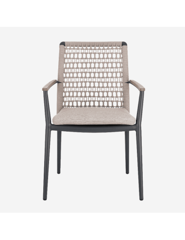 Silla de jardín apilable NATANIA-...