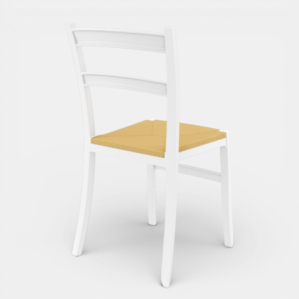 Silla TIFFANY-S Apilable Siesta Exclusive® vista trasera