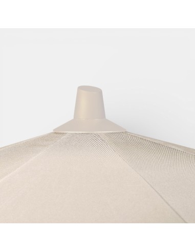 Detalle de la estructura superior del parasol Riva Sandstone Platinum®