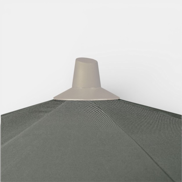 Sombrilla de jardín Riva Sandstone Ø300 cm olive Platinum® para terraza y jardín 2