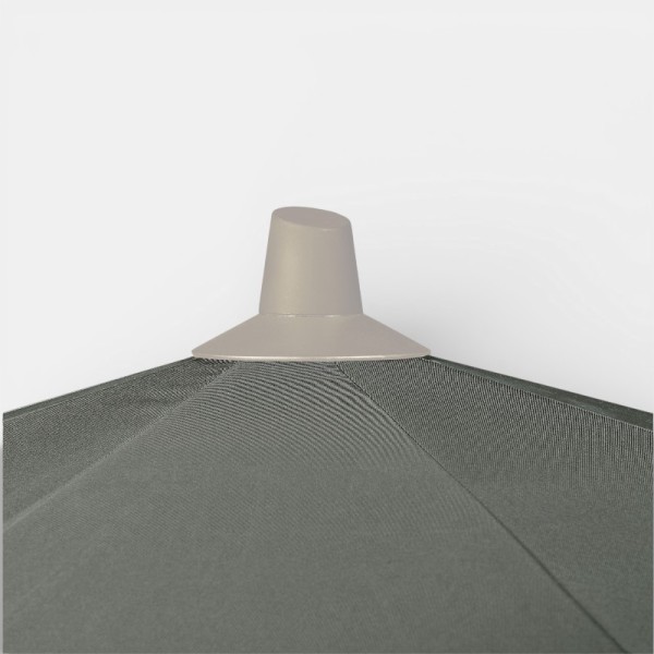 Detalle de la estructura superior del parasol Riva Sandstone Platinum®