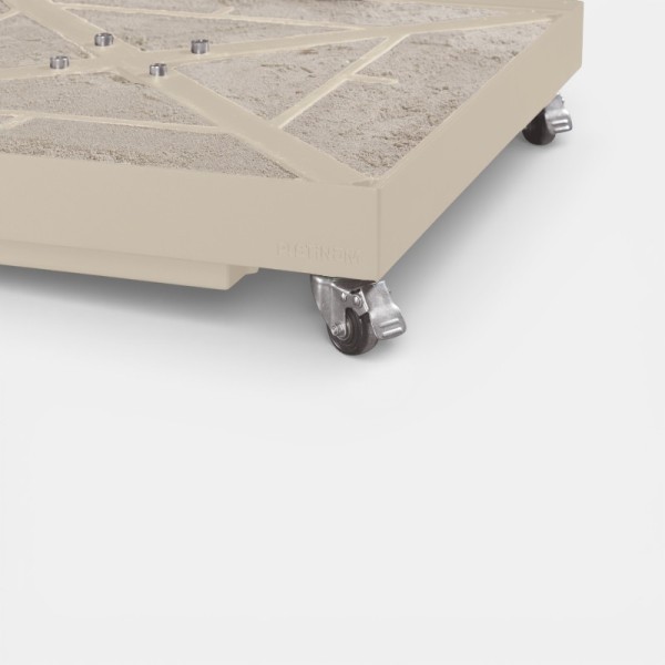 Sombrilla Voladiza Voyager T1 250x250 Sandstone Ivory PLATINUM®