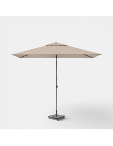 Sombrilla de jardín Lisboa 210x150 cm taupe Platinum® para terraza y balcón