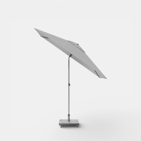 Sombrilla de Jardín Lisboa 210x150 cm color Light Grey Platinum®