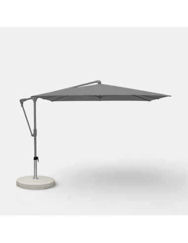 Sombrilla de jardín Sunwing 300x240 cm antracita gris Glatz® para terraza y jardín
