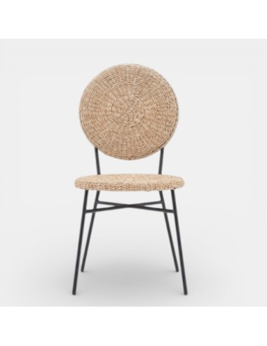 Silla de jardín SOLARA sin brazos de exterior color natural essentials®