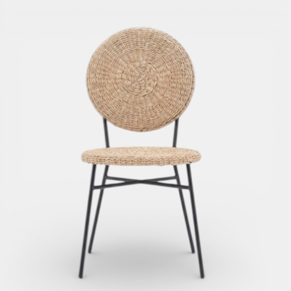 Silla trenzada SOLARA Wicker apilable Essentials®