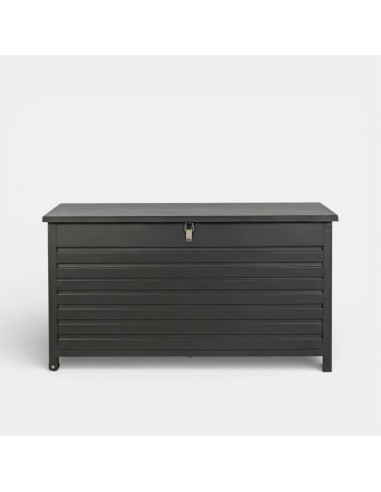 Baúl de exterior COS vista frontal antracita "S" TERRAZZA COLLECTION®