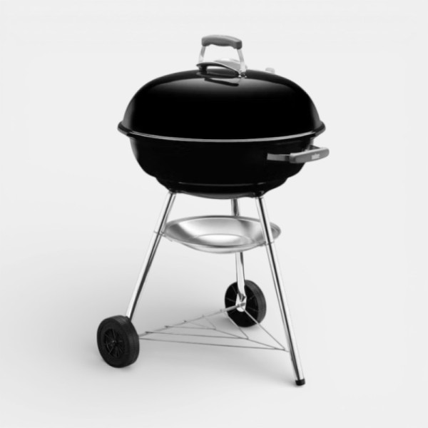 Barbacoa Weber Compact Kettle Ø57 cm con tapa y ruedas