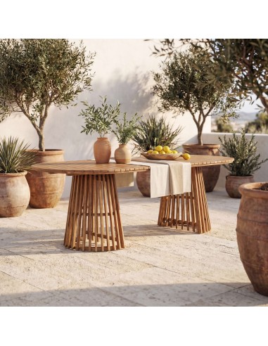 vista principal mesa Formentera con decoración