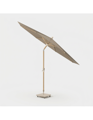 Sombrilla de jardín RIVA Ø250 cm taupe Platinum® para terraza y jardín