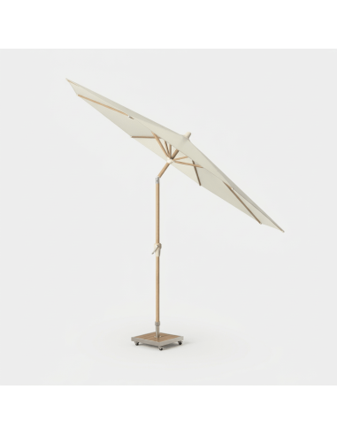 Parasol RIVA Ø250 cm ecru Platinum® con mástil de aluminio ajustable