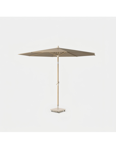 Parasol RIVA Ø250 cm taupe Platinum® con mástil de aluminio ajustable