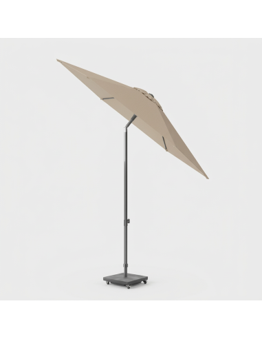 Sombrilla de jardín Lisboa Ø250 cm taupe Platinum® para terraza y jardín