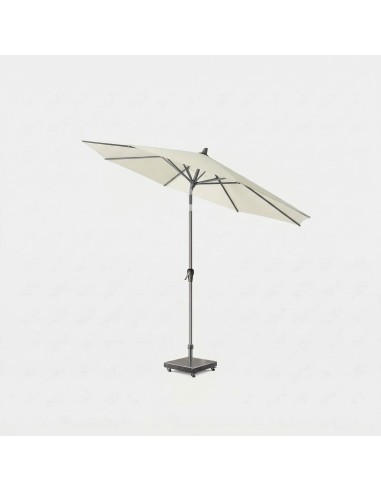 Sombrilla de jardín RIVA Ø300 cm ecru Platinum® con mástil central de aluminio