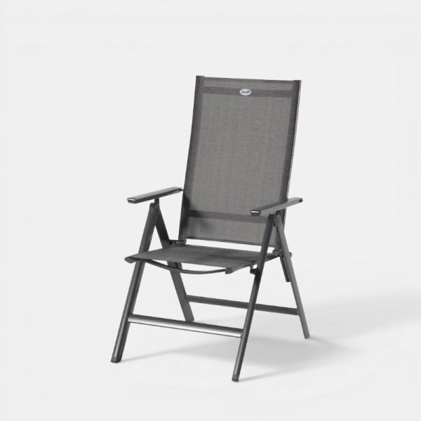 Silla reclinable de jardín ARUBA de exterior color antracita Hartman®