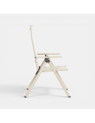 Silla reclinable de jardín ARUBA vista con posiciones ajustables HARTMAN®