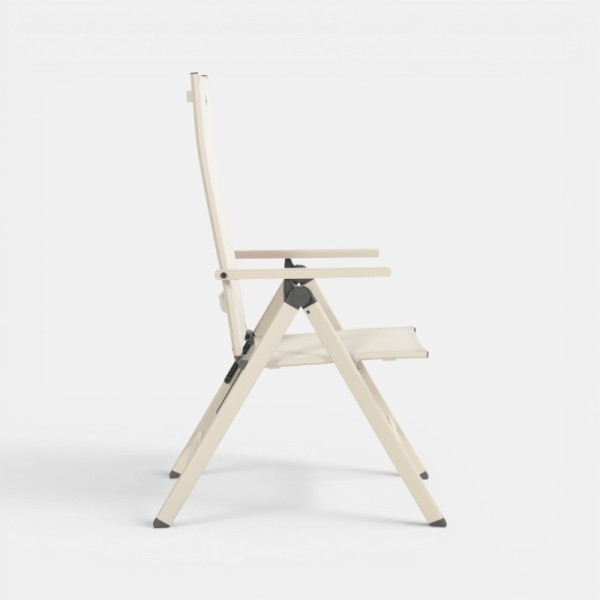 Silla reclinable de jardín ARUBA vista con posiciones ajustables HARTMAN®