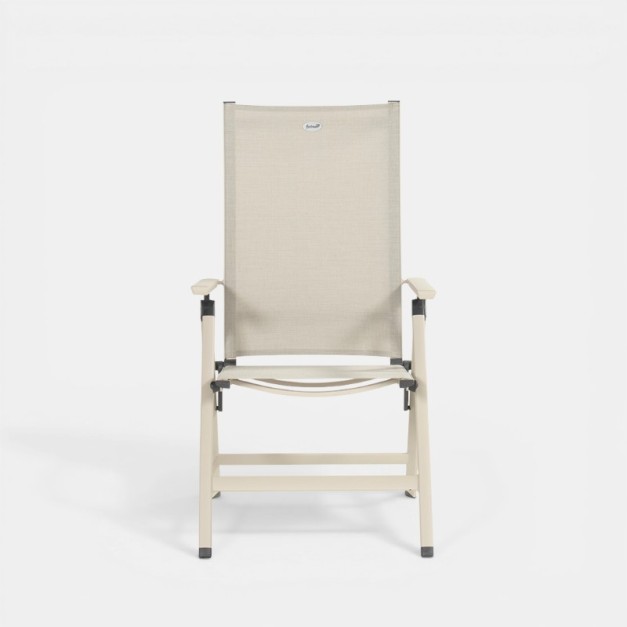 Silla reclinable de jardín ARUBA vista con posiciones ajustables HARTMAN®