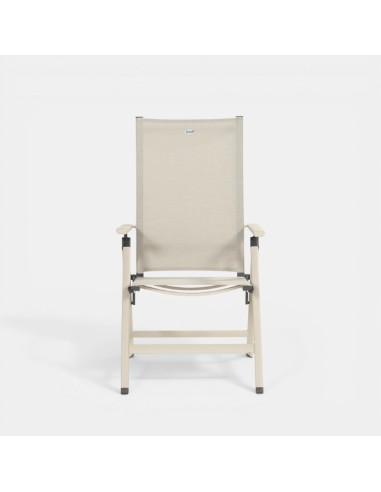 Silla reclinable de jardín ARUBA vista con posiciones ajustables HARTMAN®