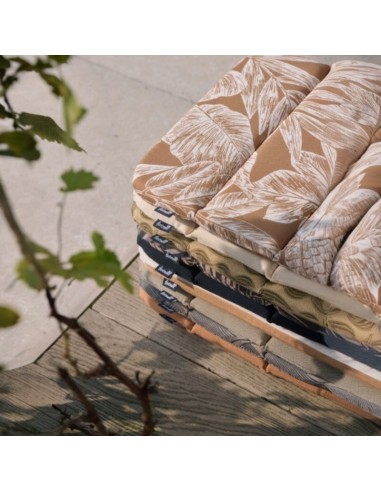 Cojín de asiento HAVANA ECRU DELPHINE para silla de jardín Hartman®