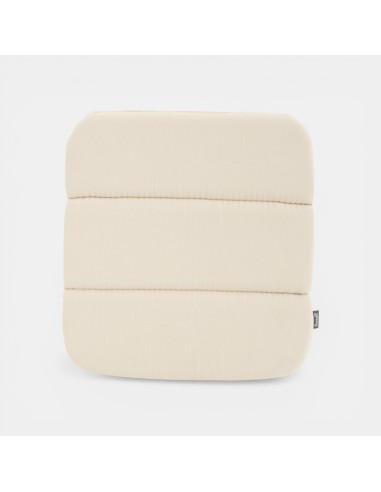 Cojín de asiento HAVANA DELPHINE detalle del tejido acrílico estampado Hartman®