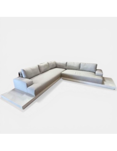 Sofá rinconera SANTIAGO con tejido...