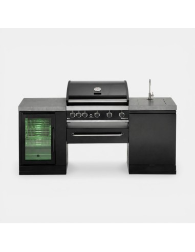 Barbacoa con cocina exterior GRANDPRO...