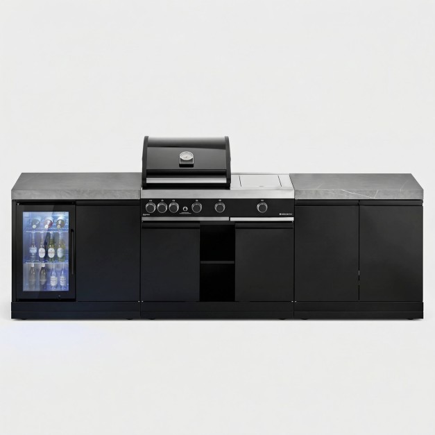 Barbacoa GRANDPRO 287 Island Module con cocina exterior completa GRANDPRO®