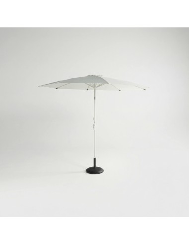 Vista frontal del parasol SOPHIE+ abierto