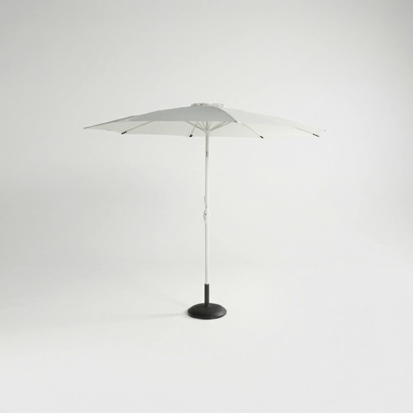 Parasol SOPHIE+ Ø300 cm blanco Hartman® | Sombrilla jardín grande