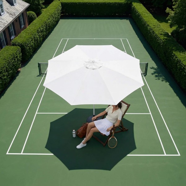 Parasol SOPHIE+ Ø300 cm color blanco Hartman®