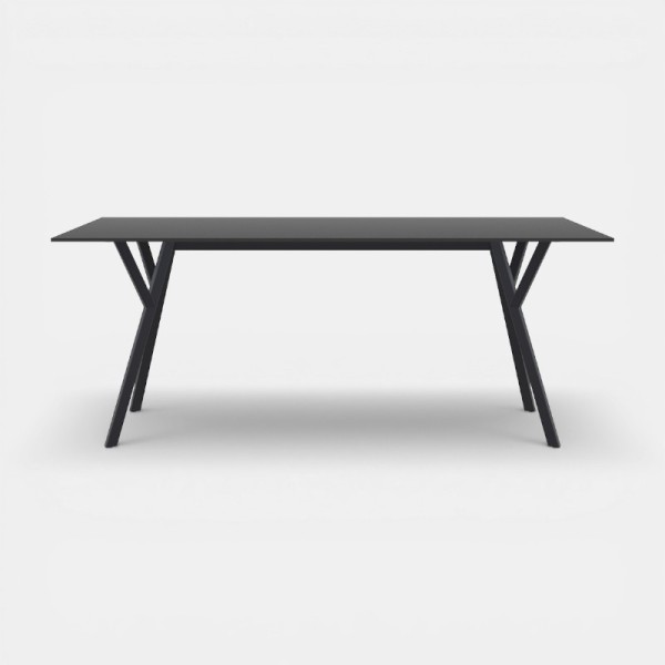 Mesa de jardín MAX 180x90 cm. Color negro Siesta Exclusive®