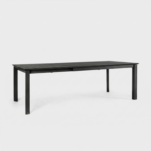 Mesa extensible NORDIC 160/240x100 cm antracita de...