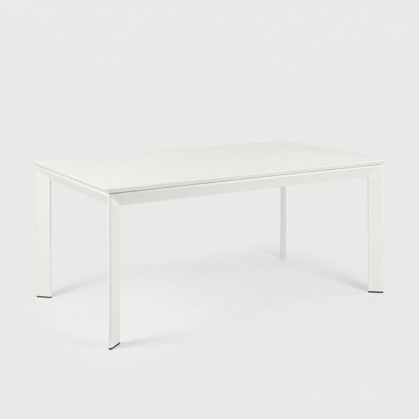 Mesa extensible NORDIC 160/220x110 cm blanca TERRAZZA COLLECTION®