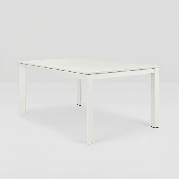 Mesa extensible NORDIC 160/220x110 cm blanca TERRAZZA... 2