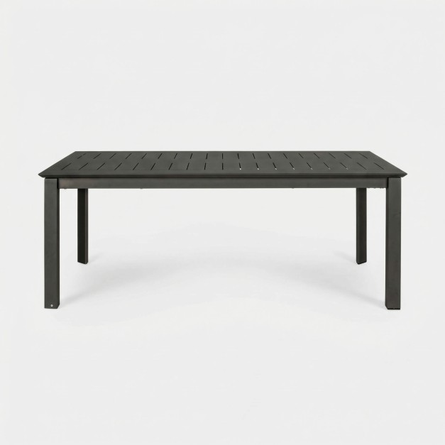 Mesa extensible NORDIC 200/300x110 cm antracita TERRAZZA...