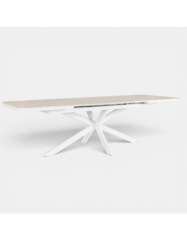 Vista general de la mesa NOVA en posición abierta