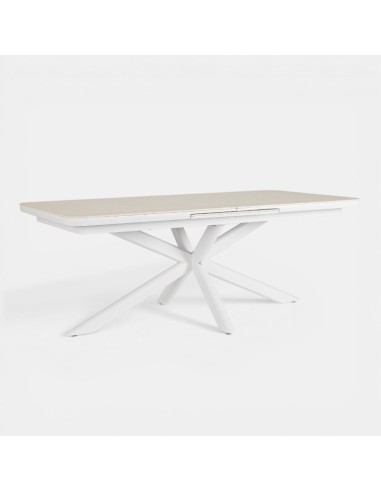 Vista general de la mesa NOVA en posición cerrada