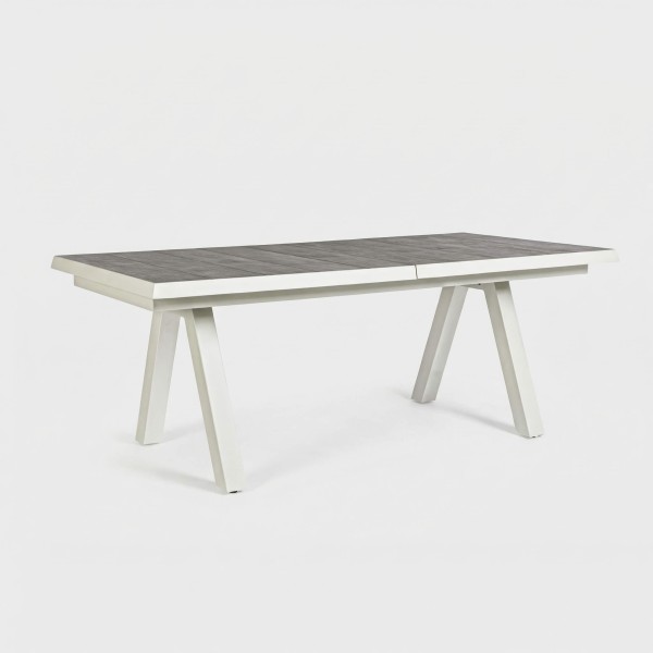 Mesa exterior ARIA 205/265x103 cm lunar TERRAZZA COLLECTION®