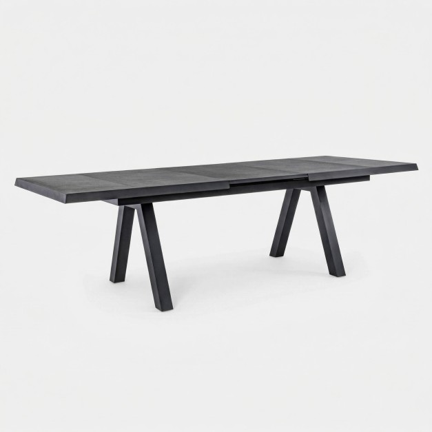 Mesa extensible Aria antracita 205–265x103 cm – TERRAZZA... 2