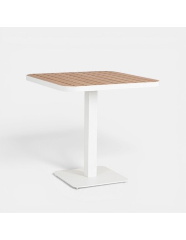 Mesa NOMA Vista lateral mostrando proporciones y altura